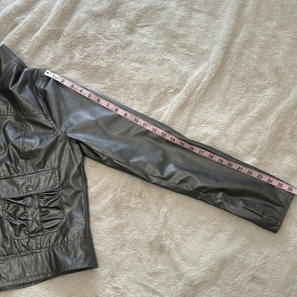 Ashley Junior’s  Full Zip Fully Lined Jacket, XL, Pewter color - Picture 15 of 16